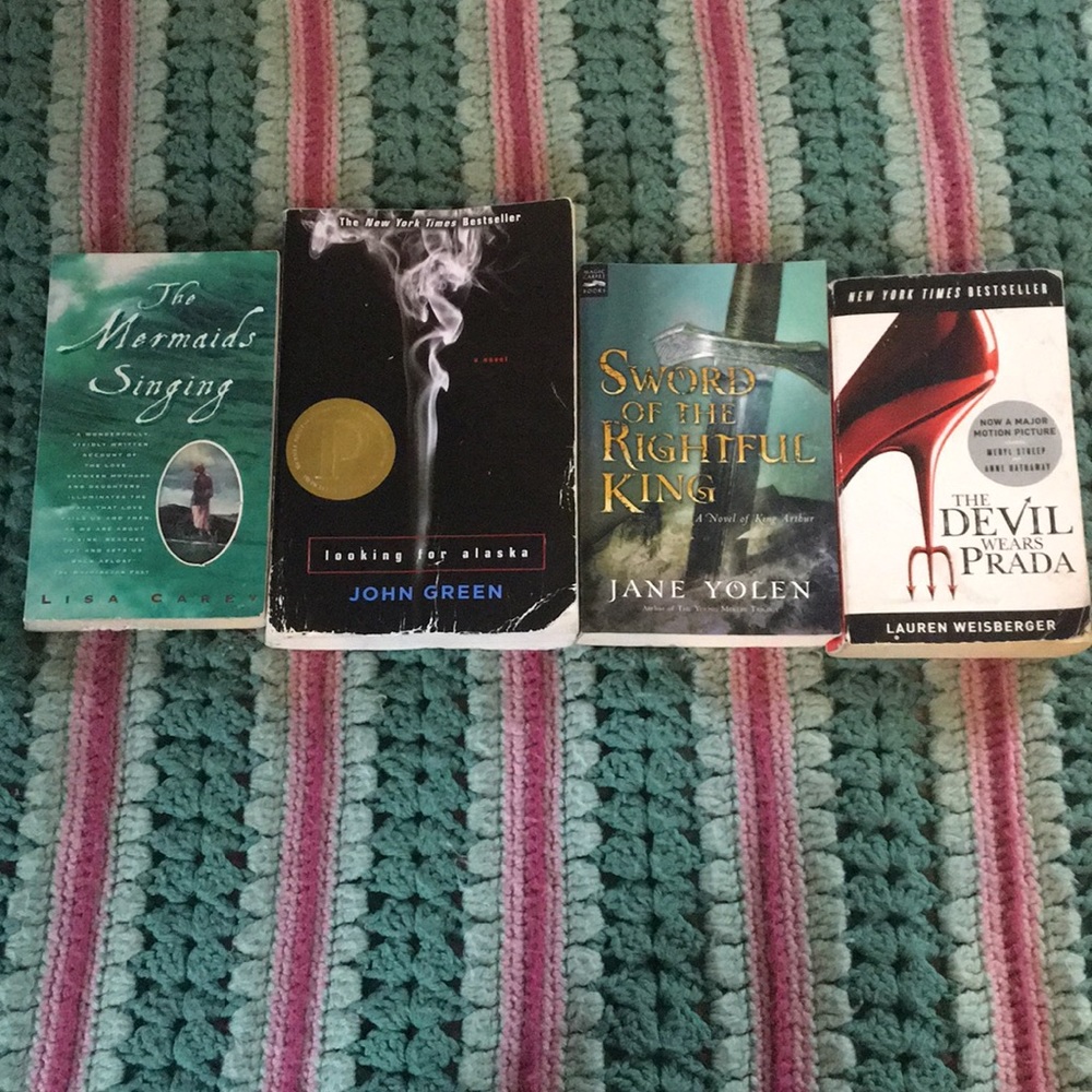 Four books paper back